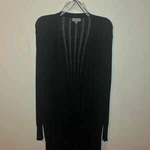 Joseph A Black Longline Cardigan